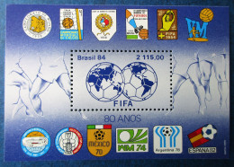 Vendsle Bloc 64 Neuf** Du Brésil FIFA - Unused Stamps