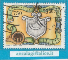 USATI ITALIA 1993 - Ref.0680B "I TASSO E LA STORIA POSTALE" 1 Val. - - 1991-00: Usati