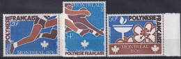 Polynésie Française        PA   110/112 ** - Unused Stamps