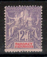 Dahomey - YV 16 N* MH , Signé , Cote 145 Euros - Neufs