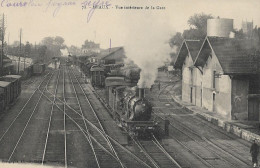 77 - Meaux : La Gare - Train En Gare - CPA écrite - Meaux