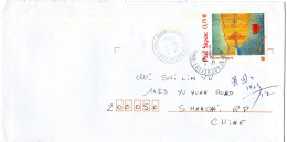 L77282 - Frankreich - 2004 - €0,75 Signac EF A Bf ROCHEFORT -> SHANGHAI (China) - Cartas & Documentos