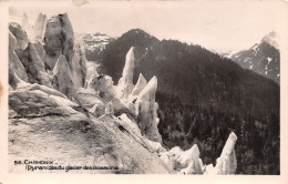 CHAMONIX Pyramides Du Glacier Des Bossons 18(scan Recto-verso) MA1234 - Chamonix-Mont-Blanc