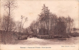 TANNAY Vanne Sur L Yonne Trois Quartes 27(scan Recto-verso) MA1256 - Tannay
