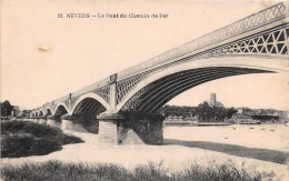 NEVERS Le Pont Du Chemin De Fer 19(scan Recto-verso) MA1255 - Nevers