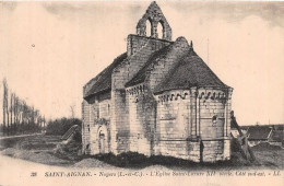 ST AIGNAN Noyers L Eglise  Saint Lazare XIIe Siecle Cote Sud Est 29(scan Recto-verso) MA1254 - Saint Aignan