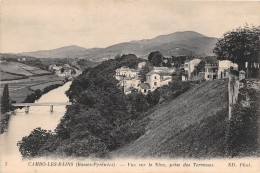 CAMBO LES BAINS Vue Sur La Nive Prise Des Terrasses 23(scan Recto-verso) MA1245 - Cambo-les-Bains