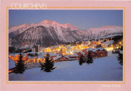 COURCHEVEL La Station Au Crepuscule 6(scan Recto-verso) MA1243 - Courchevel