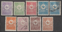 1901 - TURQUIE - SERIE COMPLETE YVERT N°98/105 * MH / OBLITERES - COTE = 50+ EUR. - Nuevos