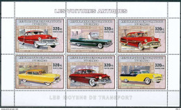 2006 Les Voitures Antiques - Complet-volledig 7 Blocs - Ungebraucht