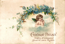 CHROMO  CHOCOLAT POULAIN ANGE - Poulain