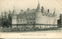 CPA - RAMBOUILLET - CHATEAU - FACADE EST ET MIDI - Rambouillet (Castillo)