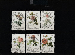 2370/2375 Oeuvres /Rozen Oblit/gestp Centrale - Used Stamps
