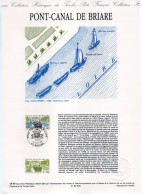 - Document Premier Jour LE PONT-CANAL DE BRIARE 7.7.1990 - - Documents De La Poste