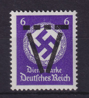 Lokalausgaben Saulgau Württemberg 1945 V Auf Dienstmarke Postfrisch ** - Mint