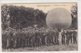 Ecole De Saint-Cyr - La Théorie Sur Le Ballon - Zeppeline