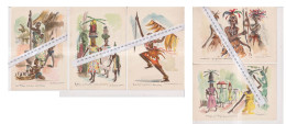 AFRIQUE Lot 5 Dessins DAXHELET - Ohne Zuordnung