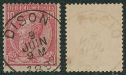 émission 1884 - N°46 Obl Simple Cercle "Dison"   // (AD) - 1884-1891 Leopold II.