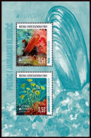 BOSNIA (Croatia) MOSTAR 2024 Europa CEPT. Underwater Fauna & Flora - Fine S/S MNH - Bosnia And Herzegovina