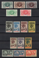 Dahomey - YV 18 à 32 N* MH Complète , Le 31 Petites Adhérences D'album Sinon Série TTB , Cote 738 Euros - Unused Stamps