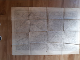 Carte Plan Revise En 1897 -   08 Rethel - Mapas Topográficas