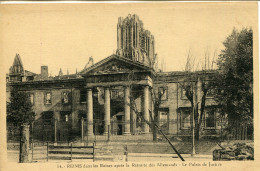 CPA - REIMS - PALAIS DE JUSTICE - RUINES  - Reims