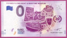 0-Euro TEAF 2019-1 FOYNES FLYING BOAT & MARITIME MUSEUM - IRELAND - Essais Privés / Non-officiels