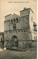 CPA - NEVERS - EGLISE SAINT-ETIENNE - FACADE - Nevers