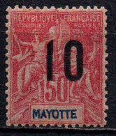 Mayotte - 1912   -  N° 29 -  Neufs * - MLH - Ungebraucht
