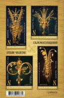 Belarus - 2024 - Traditional Art - Straw Weaving - Four Seasons - Mint Stamp Sheetlet - Belarus