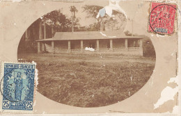 CONGO Carte Postale Recommandée De Bangui Pour Chalon Sur Saone Tarif A 35 C - Lettres & Documents