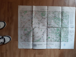 Carte Plan   1943 -    Saint Pierre Sur Dives - Mapas Topográficas