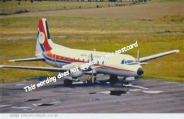 DAN AIR LONDON HS 748 Airliner Newcastle Upon Tyne Airport - 1946-....: Moderne