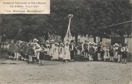 Pont à Mousson * Kermesse De St Laurent * Ile D'esch * 12 Juin 1927 * Un Mariage Berrichon - Pont A Mousson