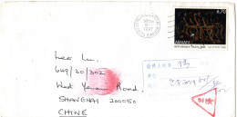 L77290 - Frankreich - 1997 - 6,70F Arman EF A Bf PLANGUENCUAL -> SHANGHAI (China) - Covers & Documents
