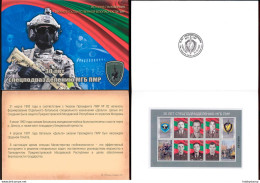 Label Transnistria 2022 30th Anniversary Of The Special Forces Of The MGB PMR Sheetlet** MNH + Booklet - Viñetas De Fantasía