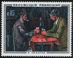 FRANCE : N° 1321 ** ("Les Joueurs De Cartes", De Paul Cézanne) - PRIX FIXE - - Neufs