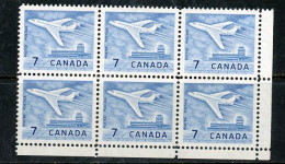 Canada MNH  1963-64  Jet Plane - Nuevos