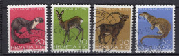 T2999 - SUISSE SWITZERLAND Yv N°799/802 Pro Juventute - Used Stamps