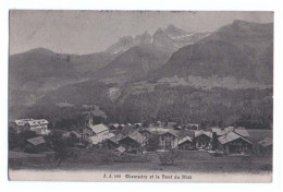 CHAMPERY Et La DENT Du MIDI - 1914 - Belle Vue Des Maisons Du Village - Champéry