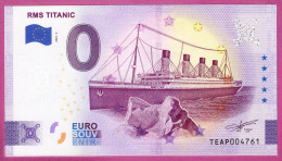 0-Euro TEAP 2023-2 RMS TITANIC - IRLAND - Private Proofs / Unofficial