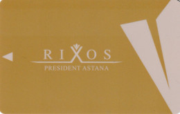 KAZAKISTAN  KEY HOTEL  Rixos President Astana - Hotelkarten