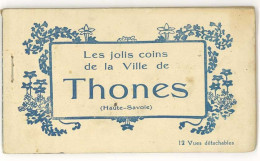 Carnet Cpa Ville De Thones ( Haute-Savoie ), Incomplet - Thônes