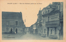 Blain * Rue Du Château Prise De La Place * Hôtel De La Gerbe De Blé * Au Lion D'or MELLIER RICHARD - Blain