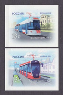 2022 Russia 3191-3192 Public Transport - Tramways 3,50 € - Strassenbahnen