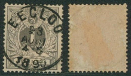 émission 1884 - N°43 Obl Simple Cercle "Eecloo". // (AD) - 1884-1891 Léopold II