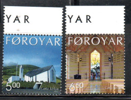 FAEROER FAROE ISLANDS Féroé Faroer Føroyar 2002 CHRISTMAS NATALE NOEL WEIHNACHTEN NAVIDAD COMPLETE SET SERIE MNH - Féroé (Iles)