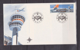 South West Africa 1977 J.G. Strijdom Airport With FDC Nr. 20 With Windhoek Aeroplane Cancel - South West Africa (1923-1990)