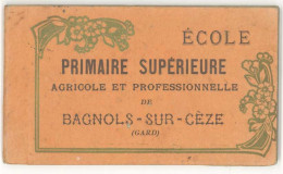 Carnet 12 Cpa Ecole Primaire Supérieure Agricole Et Professionnelle De Bagnols Sur Ceze - Bagnols-sur-Cèze