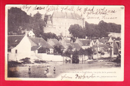 F-18-Chateauneuf Sur Cher-10D01 Le Château, Vue Prise De La Promenade, Cpa Précurseur - Chateauneuf Sur Cher